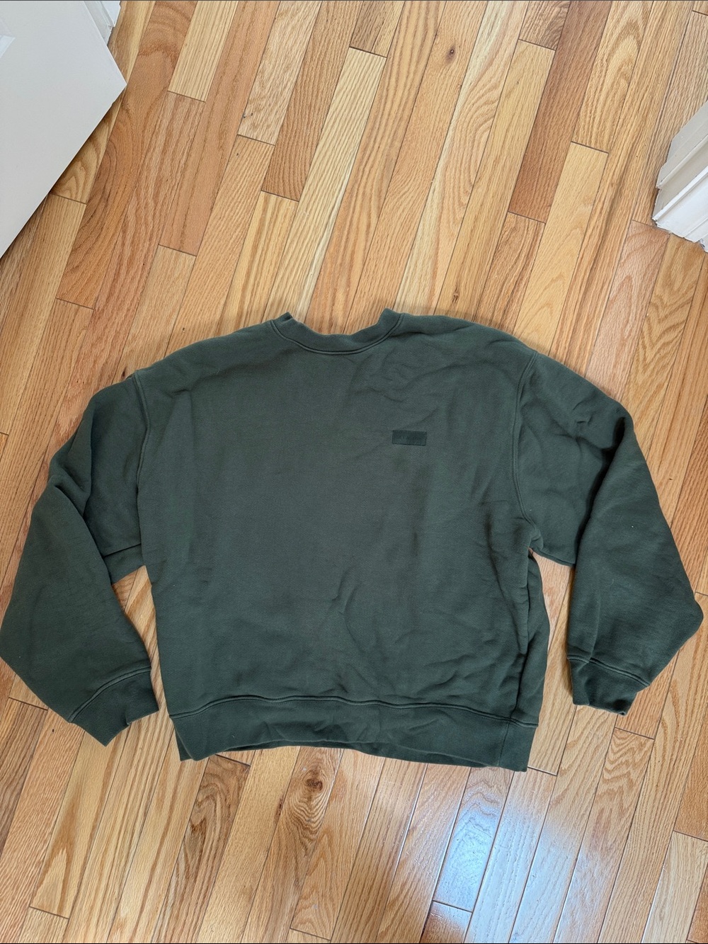 SET Active Olive Green Crewneck Sweatshirt